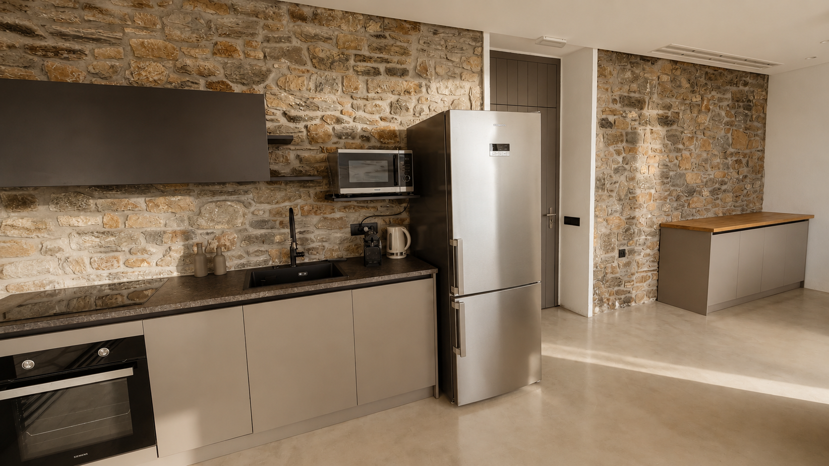 Premium kitchen detail in the Nyx residence