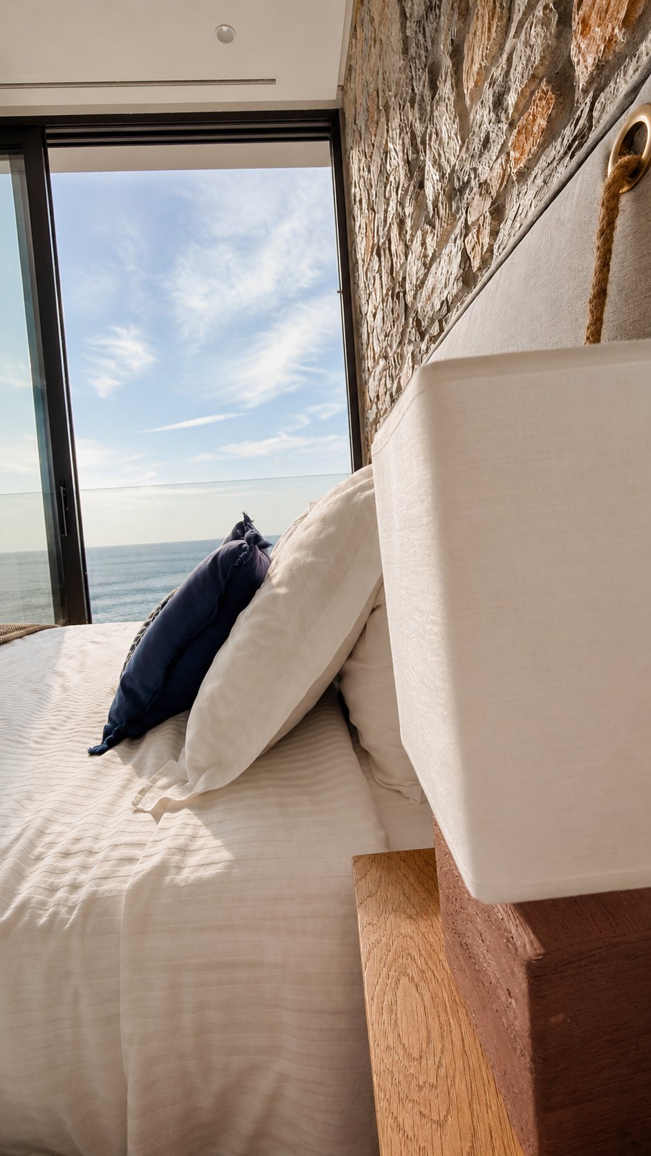 Headboard and window detail