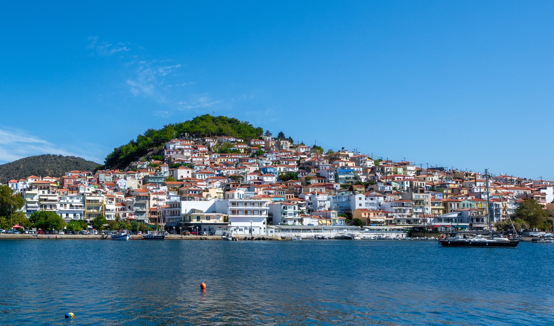 The town across the water