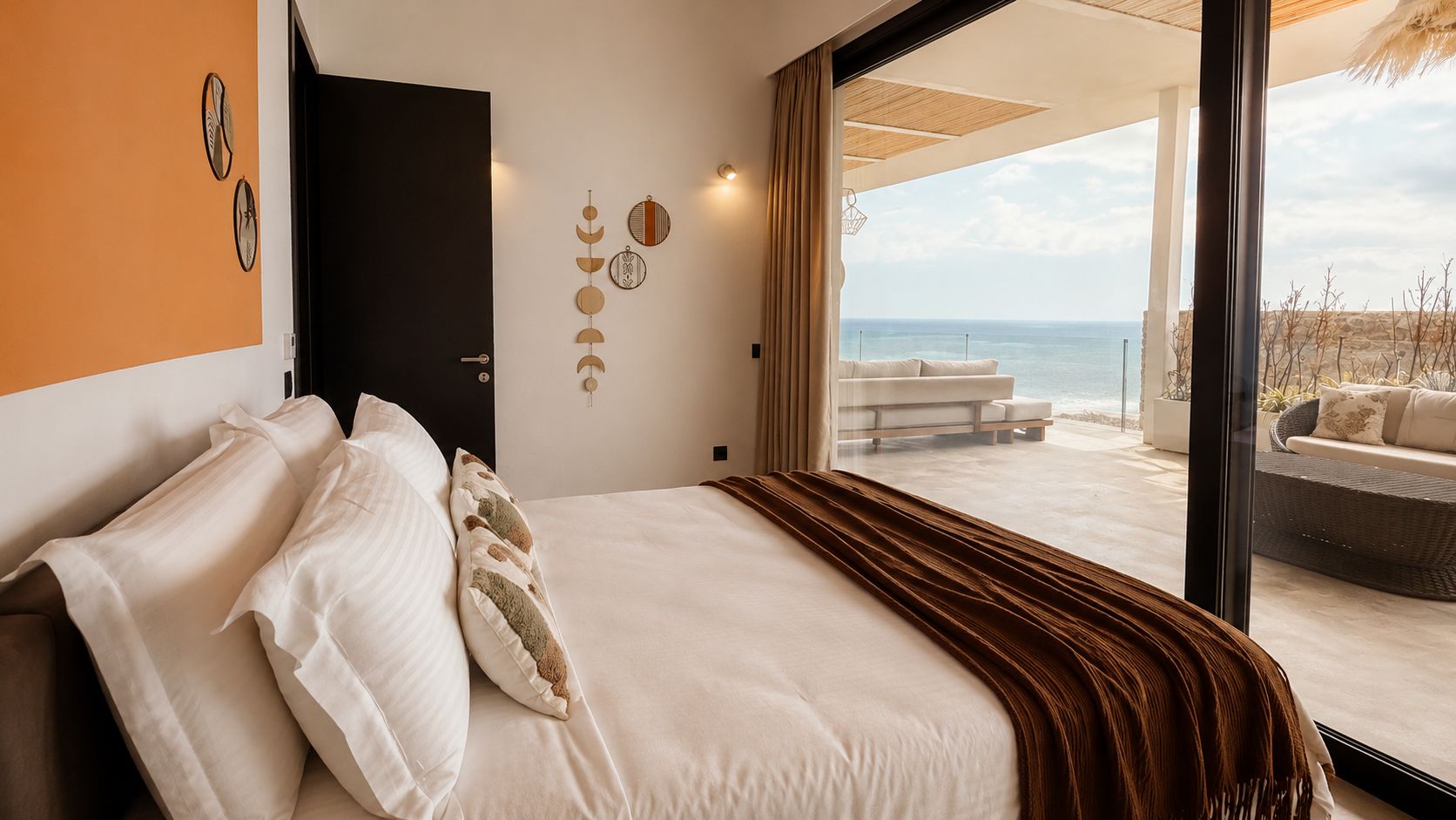 Pillow and linen detail in bedroom two